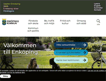 Tablet Screenshot of enkoping.se